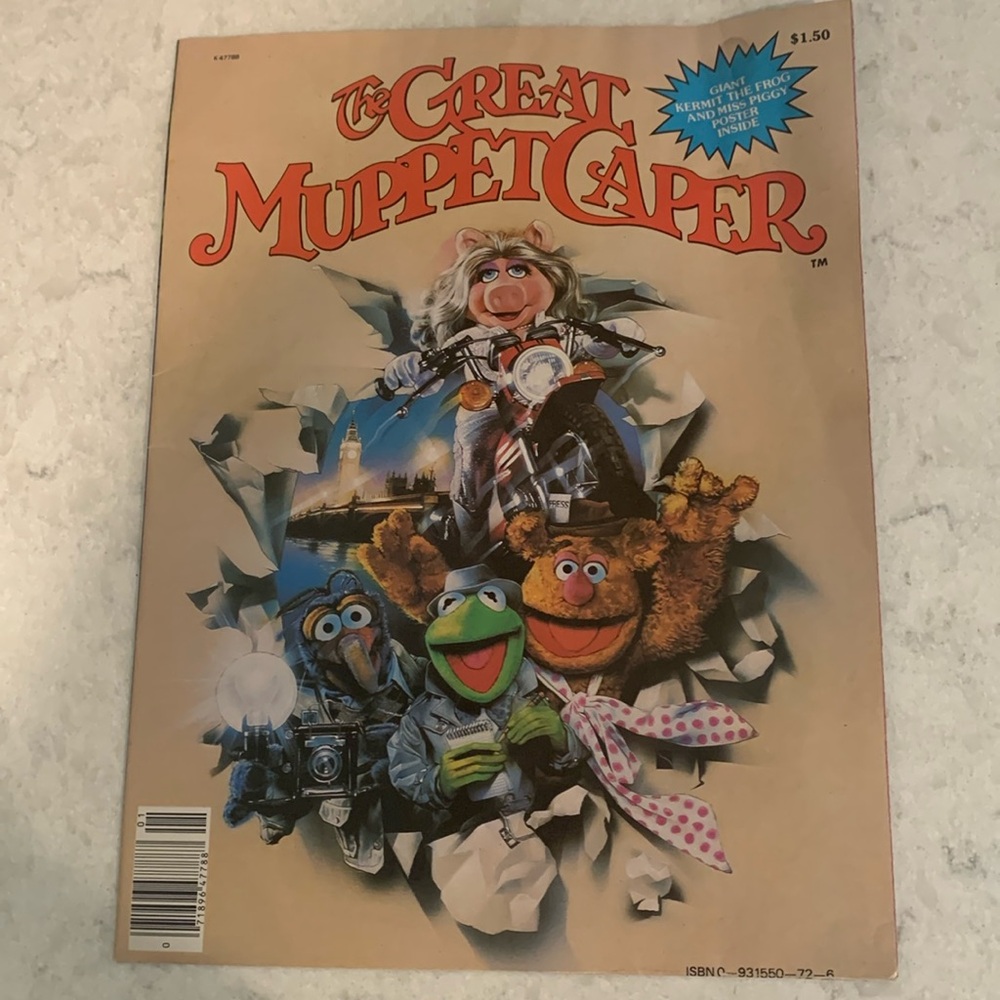 The Great Muppet Caper Giant Poster Book, 1981